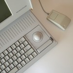 Apple Macintosh Portable - trackball
