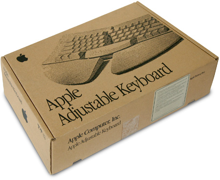 Apple Adjustable Keyboard - scatola