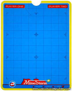 Vectrex - Minestorm overlay