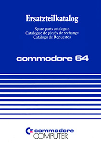 Commodore 64 Spare parts catalogue