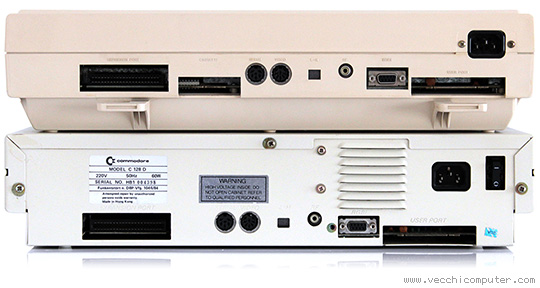 Commodore 128D, 128DCR (retro)