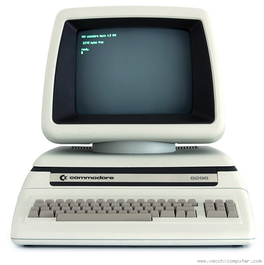 Commodore 8296 (fronte)