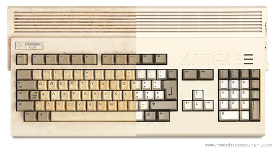 Commodore Amiga 1200 (prima e dopo)