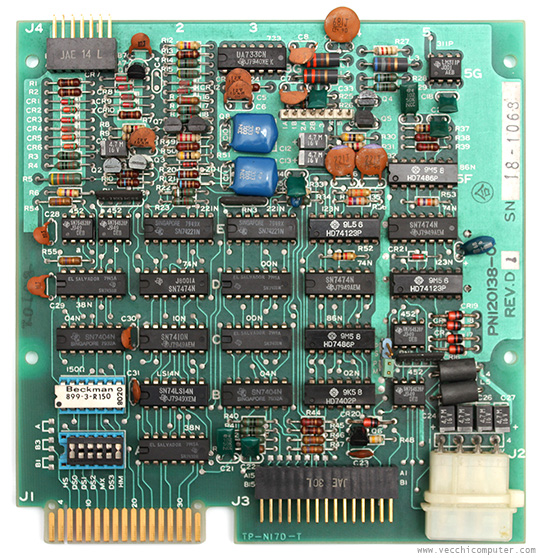 Sharp MZ-80FD - floppy pcb