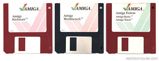 Commodore Amiga 1000 - Kickstart e Workbench 1.1