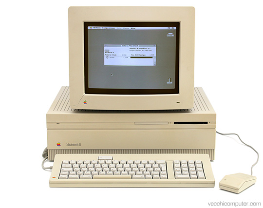 Apple Macintosh II - Sistema completo