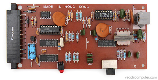 Commodore VICModem - scheda madre