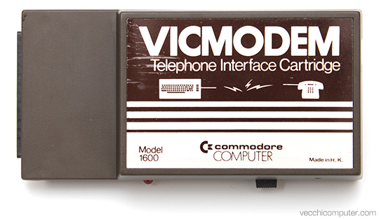 Commodore VICModem - sopra