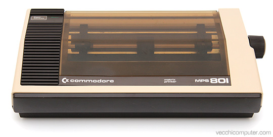 Commodore MPS 801 - fronte