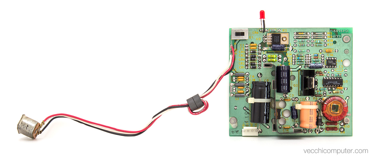 Texas Instruments TI-99/4a - scheda alimentazione