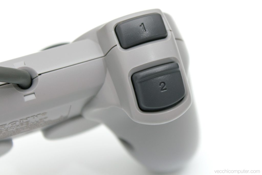Sony PS1 Dual Analog - tasti dorsali