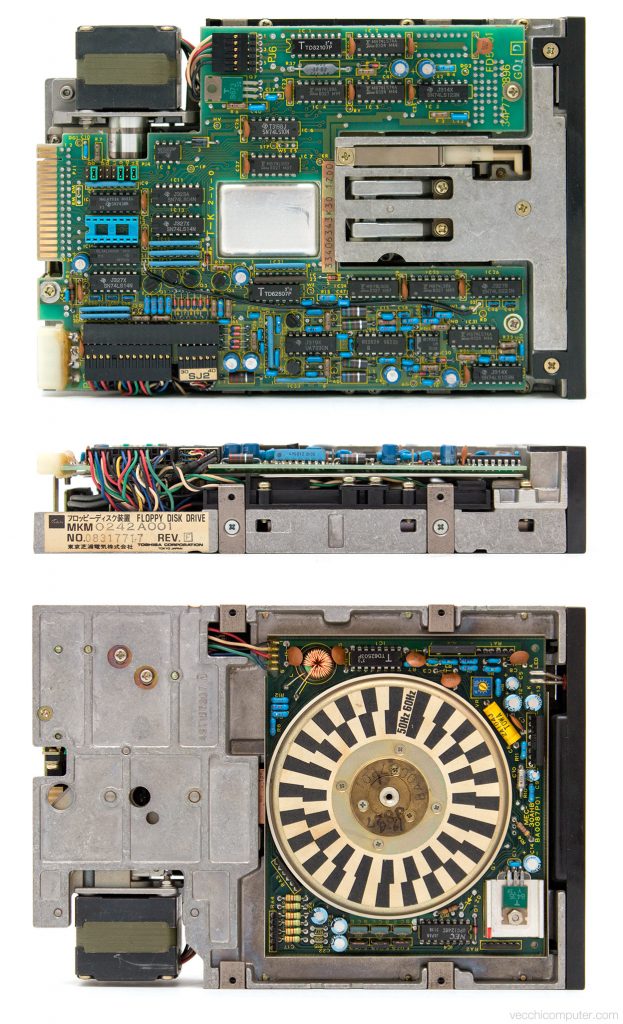 Olivetti M21 - floppy drive