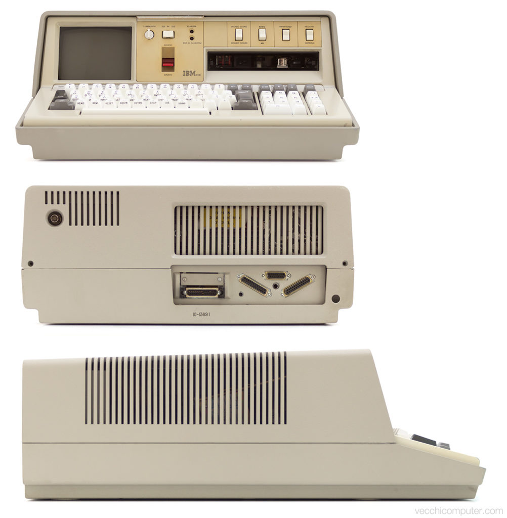 IBM 5100 - fronte, retro, lato