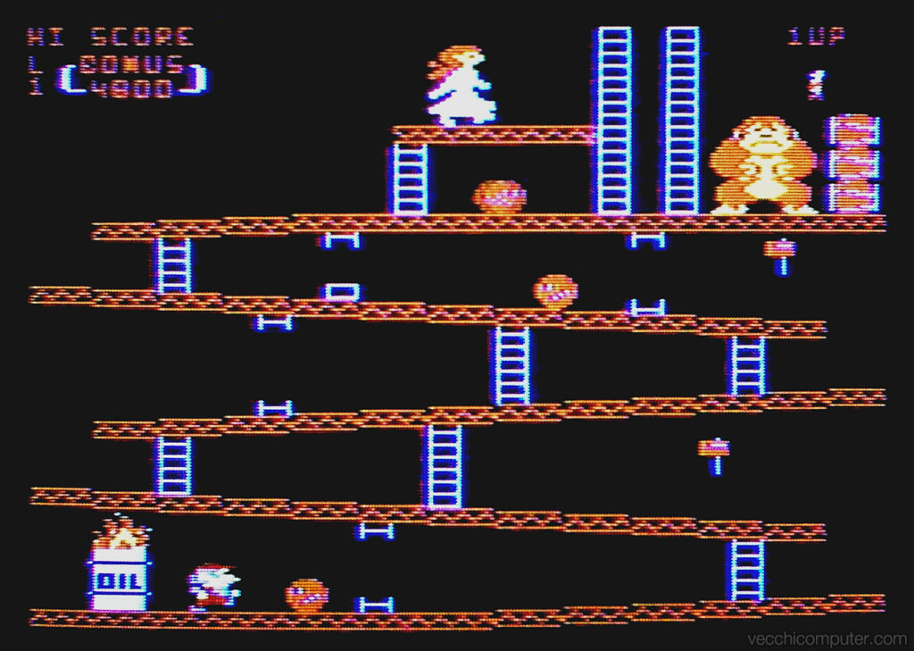 Atari 400 Donkey Kong