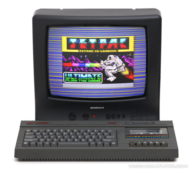 Sinclair ZX Spectrum +2 (1986)