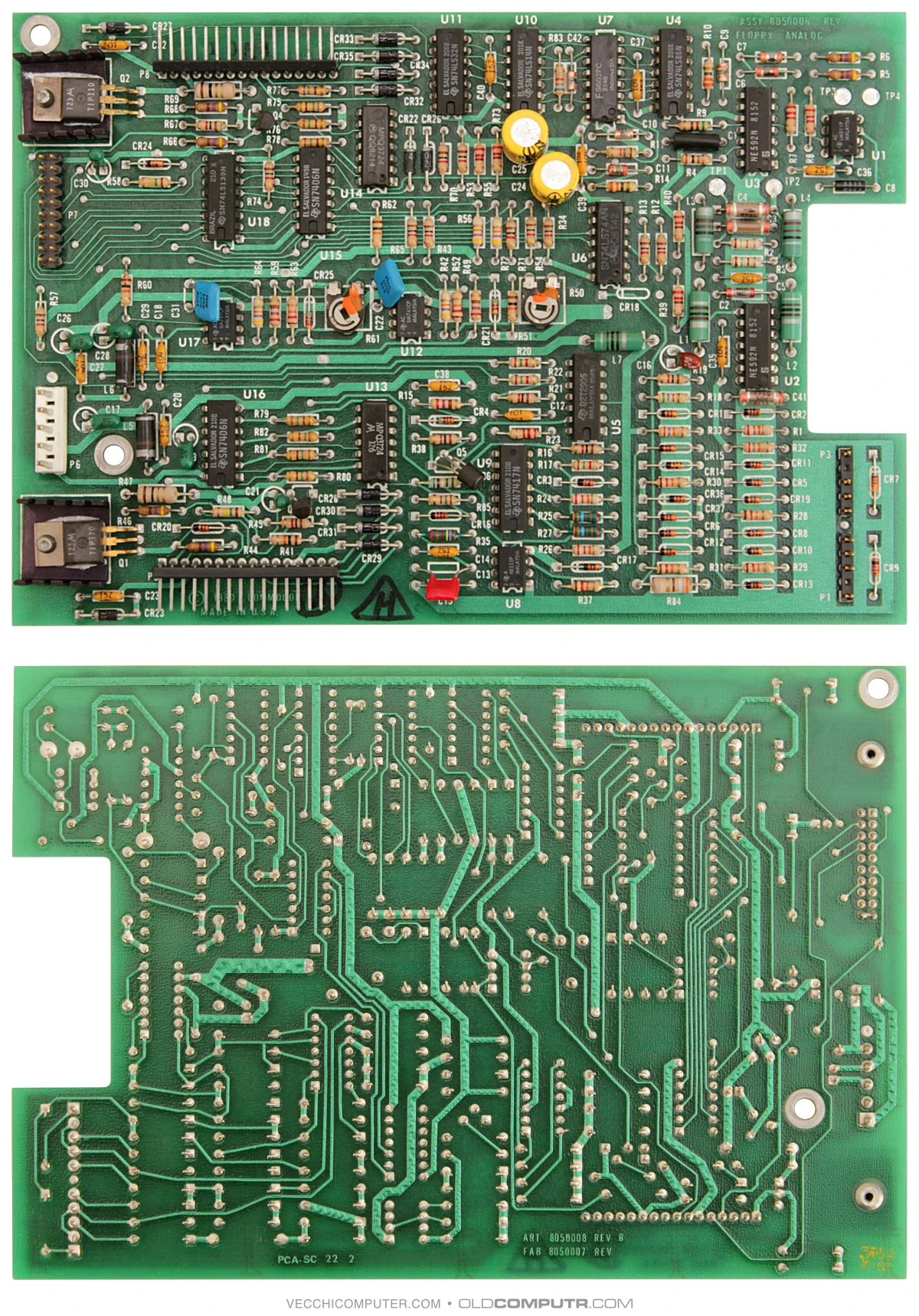Commodore 8050 (Micropolis) - scheda drive