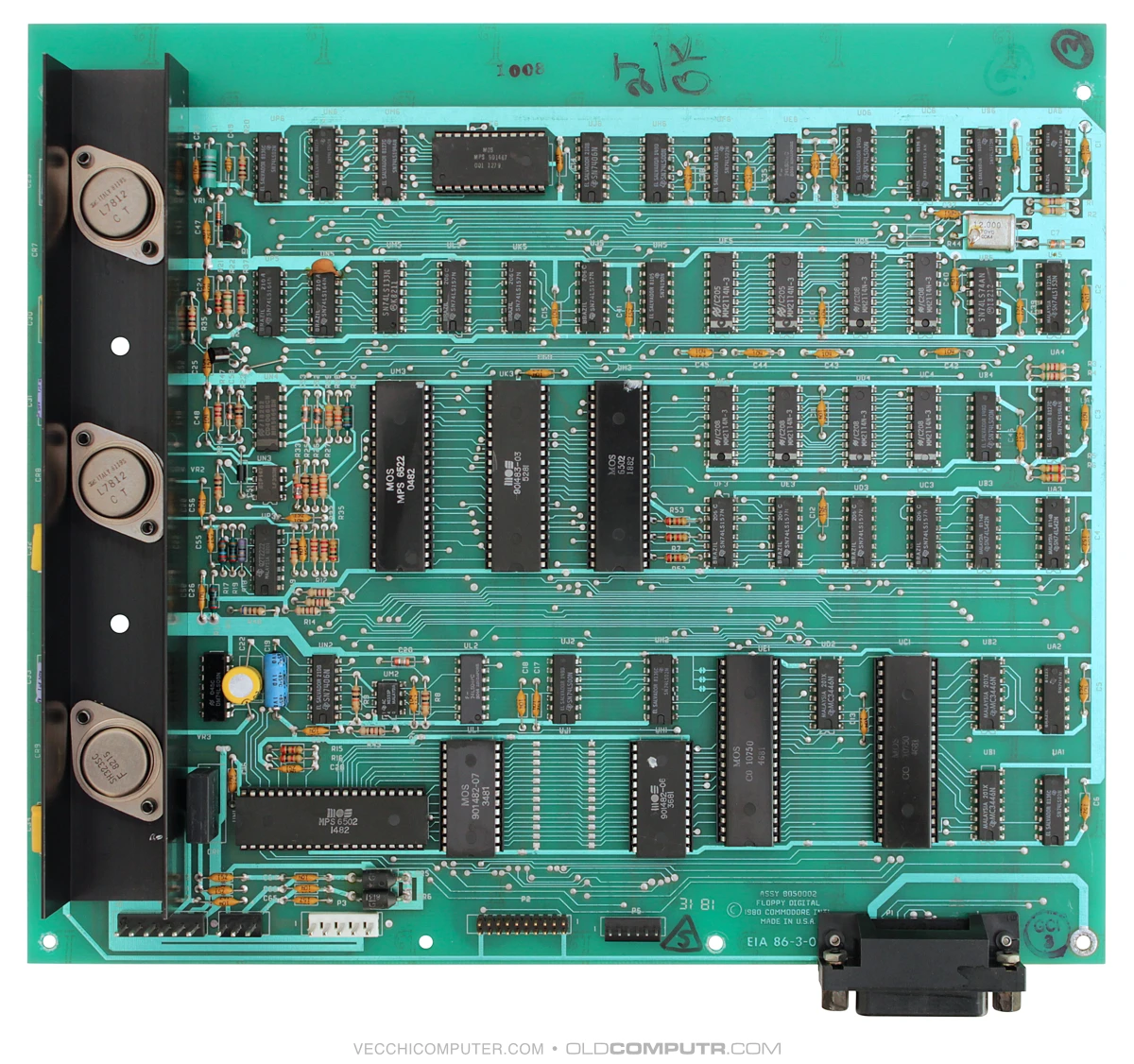 Commodore 8050 - scheda madre