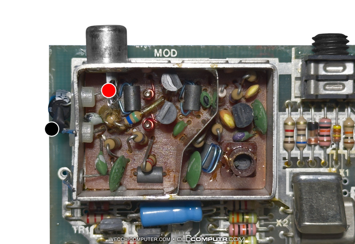 Sinclair ZX Spectrum - mod composito (saldare)