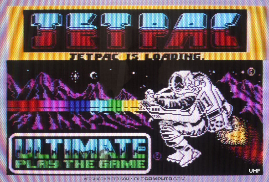 Sinclair ZX Spectrum - Jet Pac (UHF)