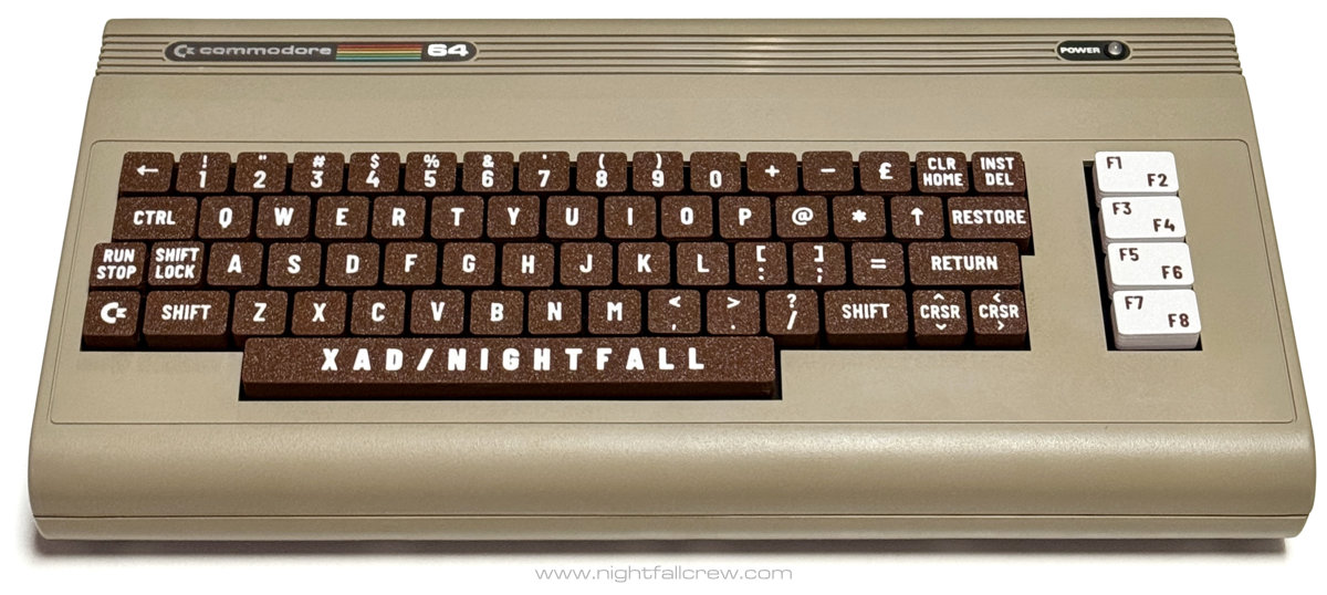 Commodore 64 - tastiera a isola - Xad of Nightfall